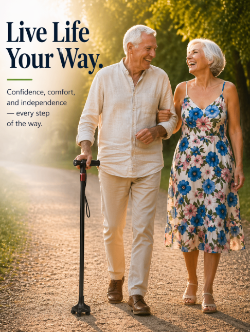 StrideWell™ Premium Cane